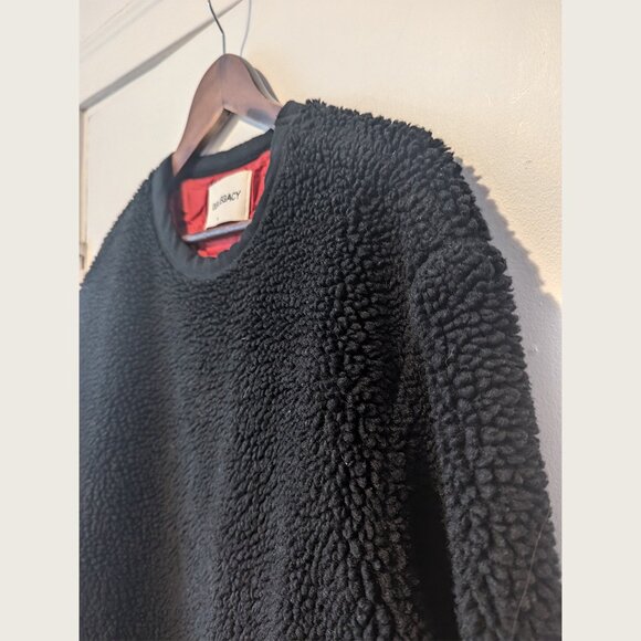 OUR LEGACY - Black teddy sweater - Sz 52 - Picture 2 of 8